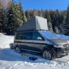 Calicap T7 (telo di protezione dalle intemperie) senza finestra - chiuso, senza apertura sul tetto - senza pannello frontale avvolgibile - per tetto elettroidraulico - 202 antracite - senza elastico per tendalino